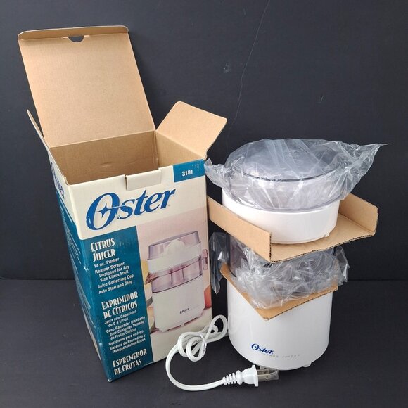 Oster Electric Citrus Juicer Model 3181 with Box NO Manual New Open Box - Picture 9 of 16
